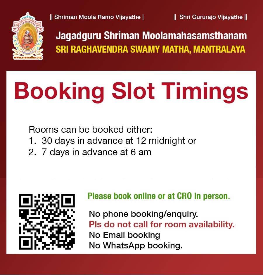 Booking can be done either 30 days or 7 days in advance.