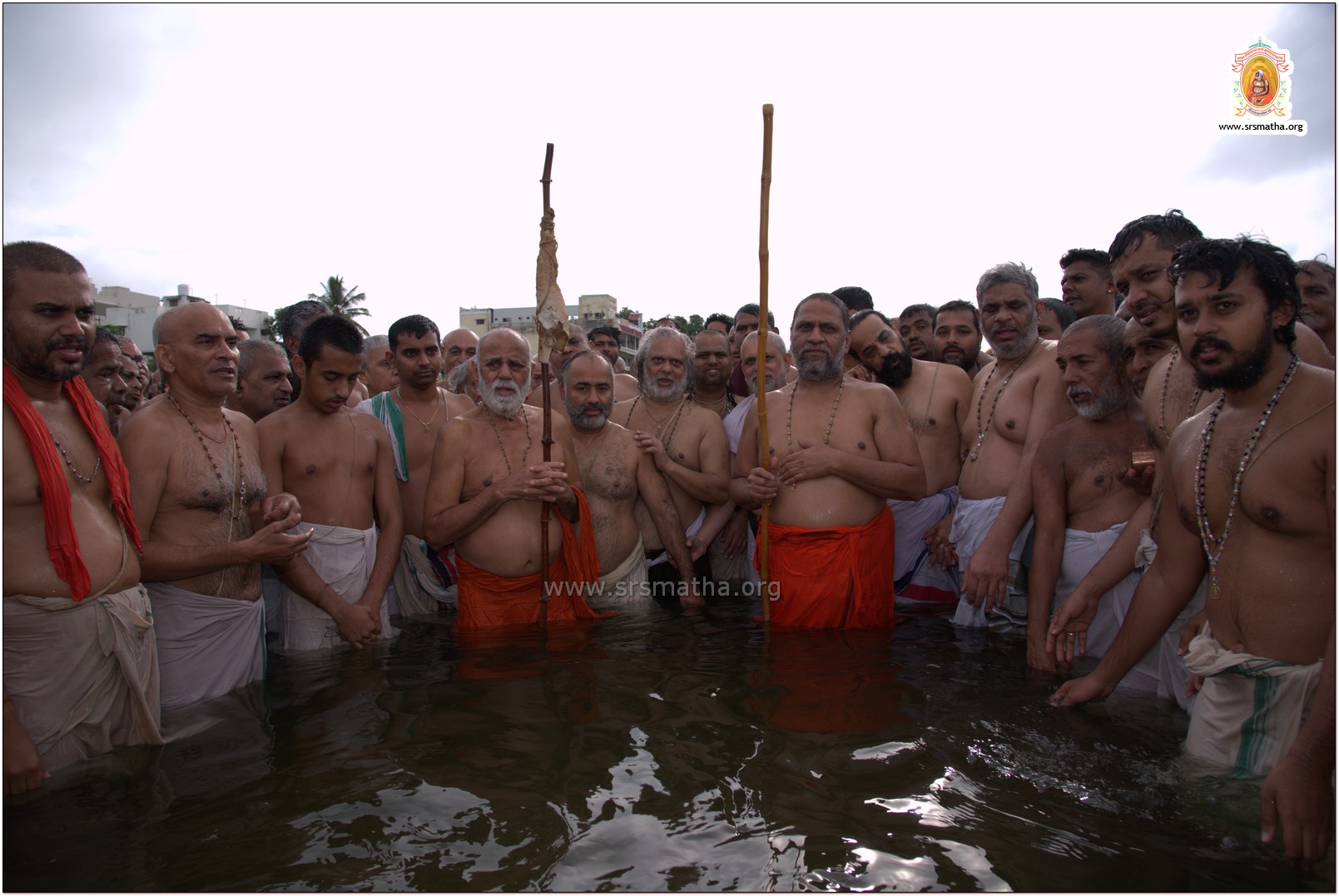 Dhandodaka Snana and Samsthana pooja - Trishatamanotsava - Day2 Srirangam